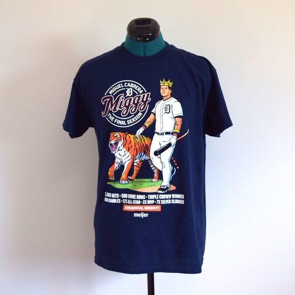 NWOT 2/$20 Detroit Tigers Baseball Miggy T-Shirt - Picture 1 of 6